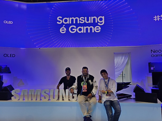 Samsung arrasa na BGS 2023 com Arena É Game e coloca pra jogo seu poderio  gamer. Assista! - Deu Click
